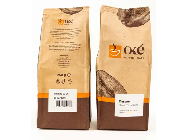 OKE Koffie gemalen koffie Dessert zak van 250g