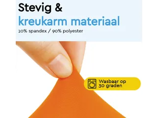 Tafelrok BRASQ voor statafel 80cm oranje - 6