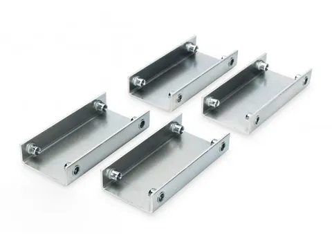 Aansluitset voor Unique Dynamic Varioflex-N 4 stuks verzinkt