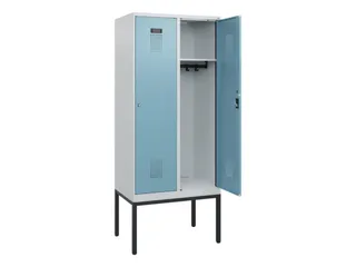schoollocker,HxBxD 1950x800x500mm,2vak,vak B 400mm,cil.-slot - 1