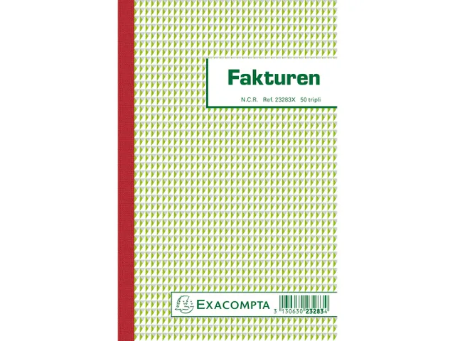 Manifold Fakturen 21 x13,5 50bl tripli