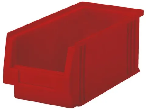 Zichtbak Eco Hxbxd 125x150x230/205mm Pp Rood