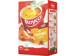 Minute Soup Tandoori Kip Hot Doos 20 Stuks