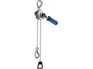aluminium takel,trekbel. 250kg,hef H 1,5m,1strengen - 1