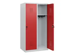 schoollocker,HxBxD 1530x800x500mm,2vak,vak B 400mm,draaigrendel