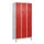 dubbeldekse locker,HxBxD 1950x900x500mm,3x2vak.,vak B 300mm