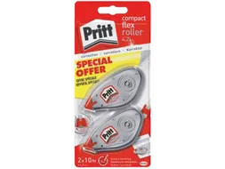 Correctieroller Pritt Compact Flex 4.2mmx10m Blister 2e halve prijs