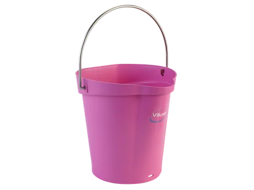 Hygiene 5688-1 emmer 6 liter roze maatverdeling en schenktuit