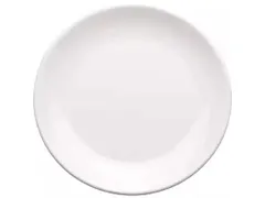 Bord Seco 18 cm melamine wit doos a 6 stuks