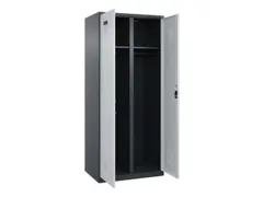 locker voor scheiding van kleding,HxBxD 1850x800x500mm,2vak