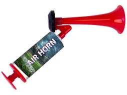 Luchttoeter met handpomp