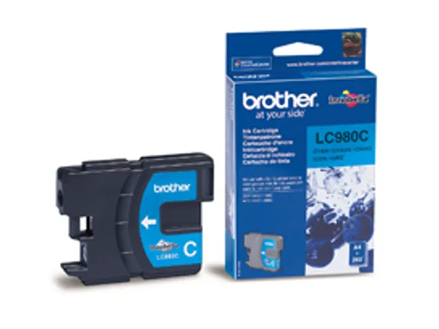 Brother LC980C, Cyaan, 5 stuk(s)