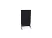 cloison de séparation,Hxl 1545x800mm,paroi bois,châssis acier,CC-noi