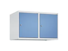 opzetkast,v. locker,2vak.,vak B 400mm,HxBxD 500x800x500mm,vleugeldeur