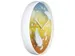 Wandklok Nextime dia 30cm multicolour kunststof Feathers