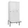 locker voor scheiding van kleding,HxBxD 2120x900x815mm,3vak