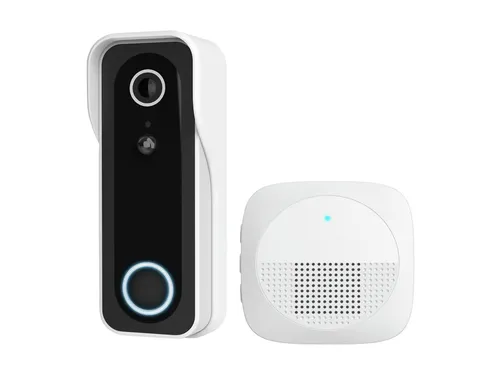 Deurbelcamera Trust DOORCAM-3000 Wi-Fi wit