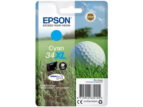 Inktcartridge Epson 34XL T3472 blauw HC C13T34724010