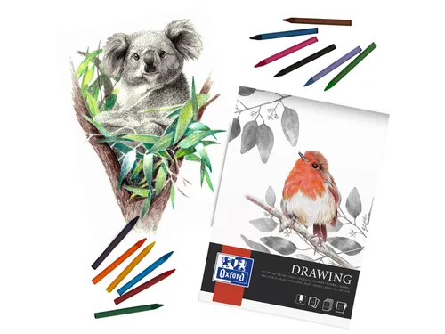 Tekenblok Oxford Drawing A4 40 vel 160 gram