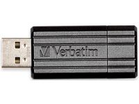 PinStripe USB 2.0 stick, 64GB, zwart