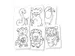 Baby waskrijtjes set van 6 stuks