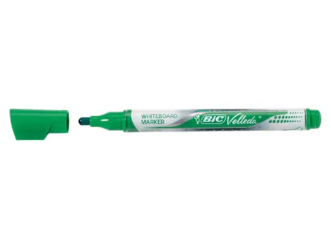 Whiteboardmarker Bic Velleda liquid rond medium groen