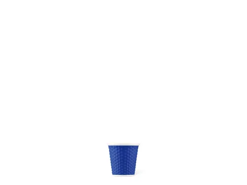 Beker porselein Les Artistes Paris 80ml met siliconen grip Blauw