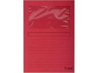 Venstermap Exacompta Forever L-map 120gr karton Rood - 2