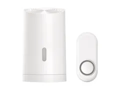 Draadloze deurbelset KlikAanKlikUit ACDB-9000AC wit