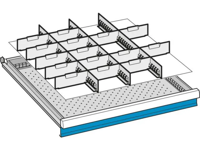 Compartimentage De Tiroir Pour Façade Hauteur 75Mm