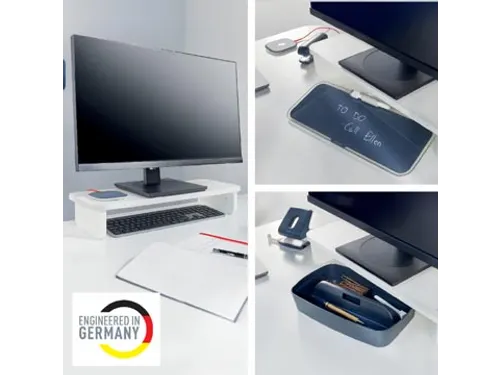 Ergo monitorstandaard, wit
