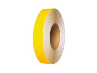 antisliplaag,geel,band LxB 18,3mx25mm,met antislip-eigenschappen - 1