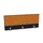 opzetpaneel bureau aanbouw achter B 1400mm CC-zwart BN3005-geel