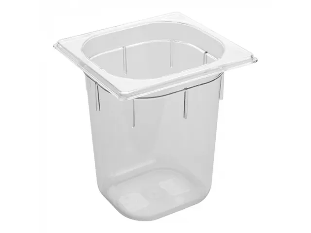 Caterchef Gastronorm bak 1/6 GN 200mm polycarbonaat transparant