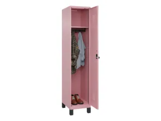 locker,HxBxD 1950x400x500mm,1vak,vak B 400mm,draaigrendel,voeten - 1