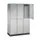 Dubbeldekse garderobekast,HxBxD 1950x1220x500mm,3x2vak.,vak B 360mm