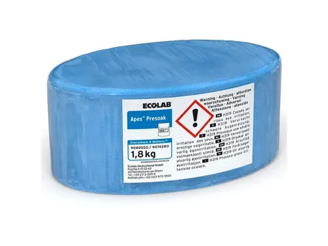 Ecolab Apex Presoak voorspoelmiddel voor bestek 3x1.8kg