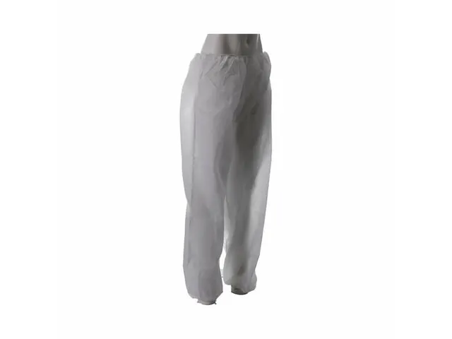 Pp Non Woven Broek Wit Uni-size 100 Stuks