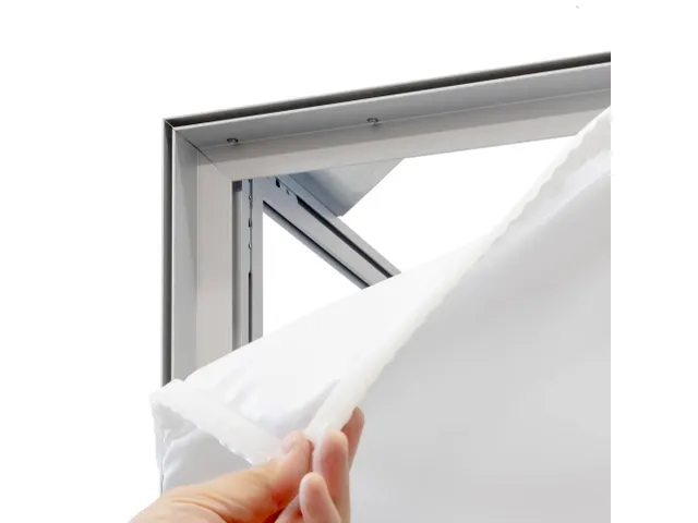 Textielframe Tower 85x200cm Vierzijdige display toren