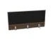 panneau de rehausse,p. table de bureau,NV brun caryer,BN8033-noir