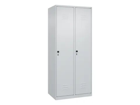 locker voor scheiding van kleding,HxBxD 1850x800x500mm,2vak