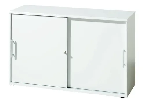 Schuifdeurkast 1100x1200x400mm Kastromp/Front Lichtgrijs/Lichtgrijs