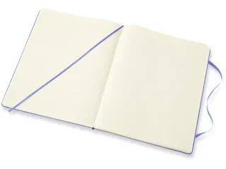Notitieboek Moleskine XL 190x250mm lijn hard cover hydrangea blue - 4