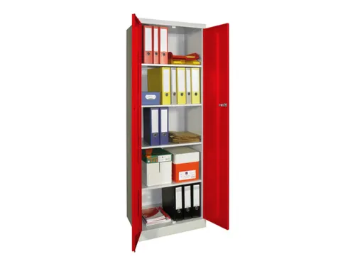 universele kast,HxBxD 1800x600x500mm,RAL7035,front RAL3000