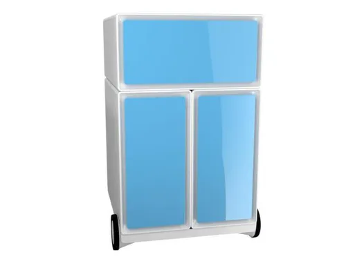 mobiel ladeblok,HxBxD 642x390x436mm,1lade(n),2hangmappenframes