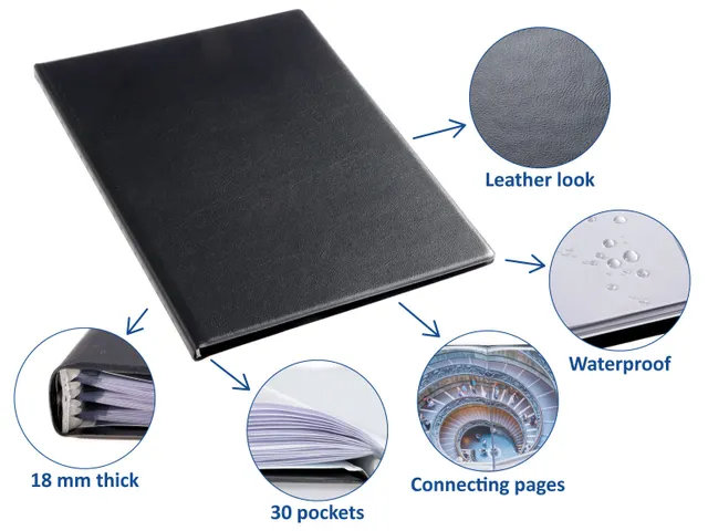 Showmap Rillstab A5 RI99534 3 Kanaals 30 Tassen Zwart