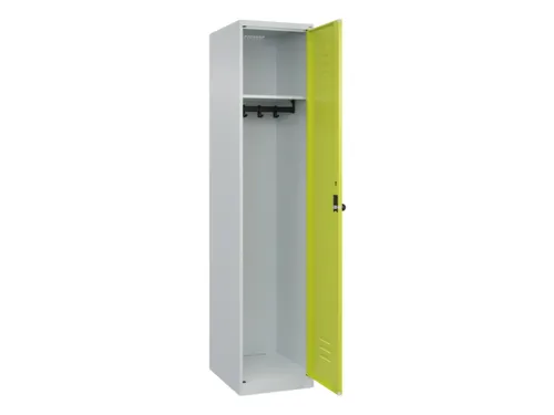 locker,HxBxD 1850x400x500mm,1vak,vak B 400mm,draaigrendel