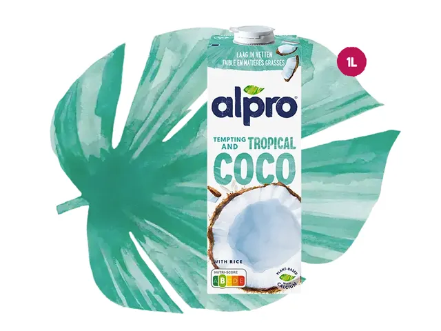 Kokosdrank Alpro Barista lactose- en glutenvrij pak 1 liter