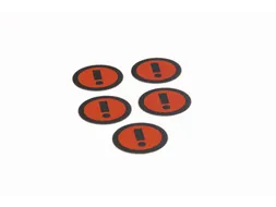 Impressiemagneetfolie Info Rood Ø50mm x 0,85mm