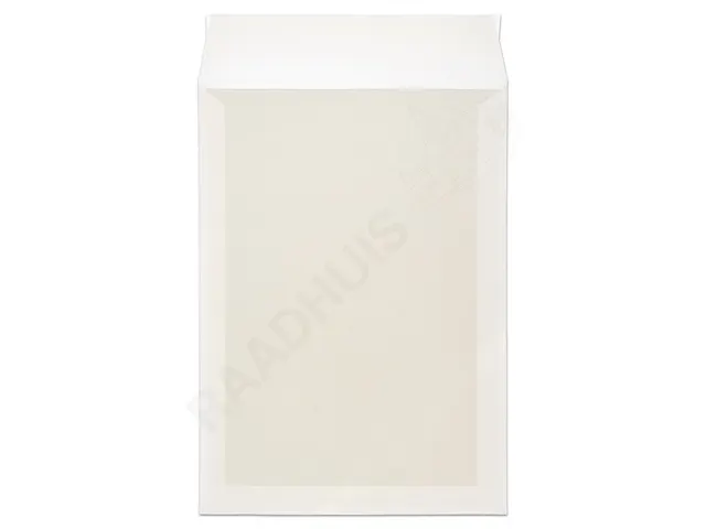 Envelop Raadhuis 240x340 Ec4 Bordrug Wit Kraft 120gr strip 100st.